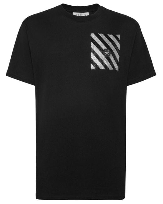 Philipp Plein T-Shirt mit Strass in Black für Herren