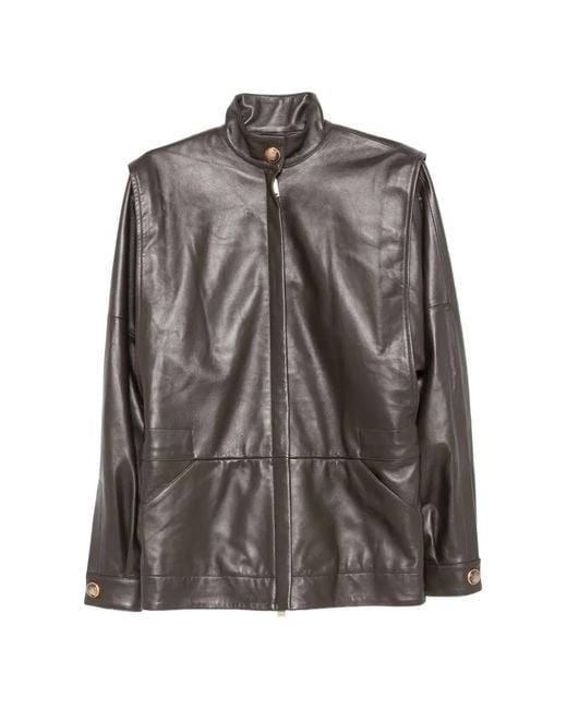 DARKPARK Brown Gianna Leather Jacket