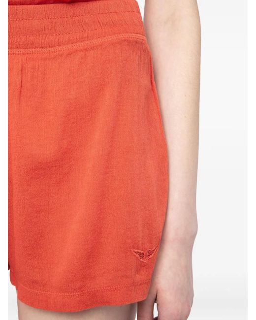 Short Paxa Zadig & Voltaire en coloris Red