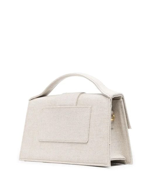 Jacquemus Natural Le Grand Bambino Leather Handbag