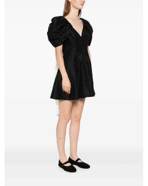 Aje. Black Bisou Mini Dress
