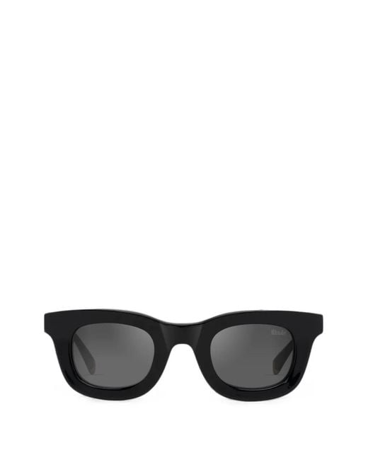 Rhude Black Lunettes De Soleil À Monture Carrée for men