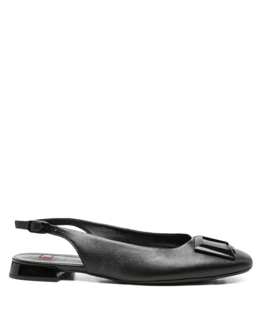 Högl Black Jacky Slingback Flat Pumps
