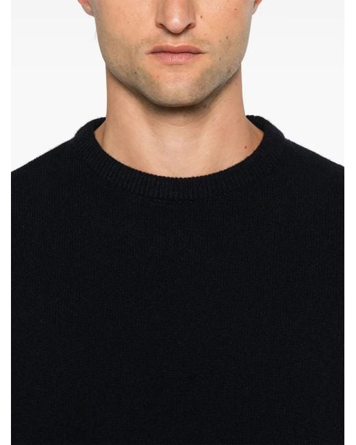 Barbour Blue 'Holden' Crew Neck Sweater for men