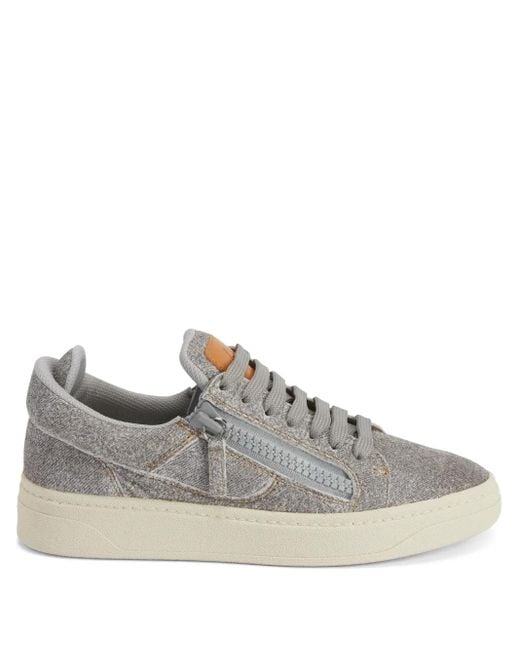 Giuseppe Zanotti Gray Gz94 Sneakers
