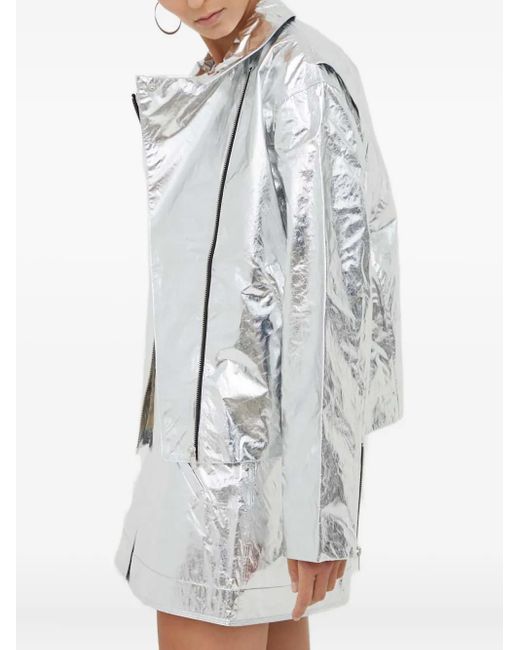 Stine Goya Gray Rockey Zip Jacket