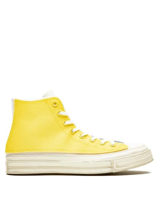 Converse Yellow X Joshua Vides Chuck 70 Hi Sneakers for men