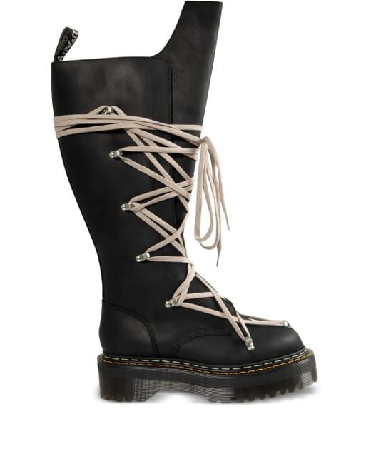 Dr. Martens Black Pentalace Boots