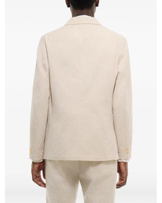 Fursac Natural Blazer À Rayures for men