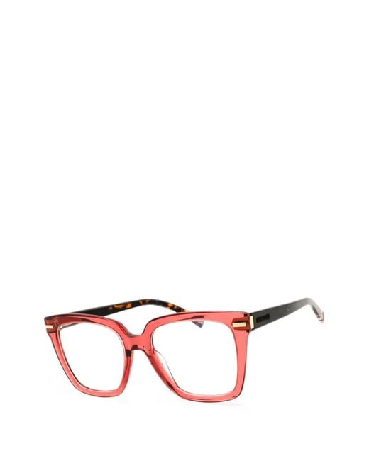 Missoni Pink Rectangle-Frame Glasses