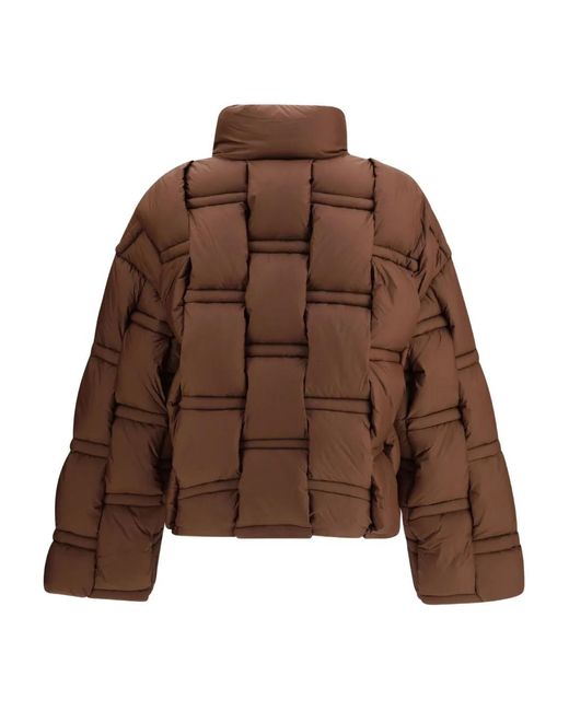 RAXXY Brown Padded-Zip Puffer Jacket