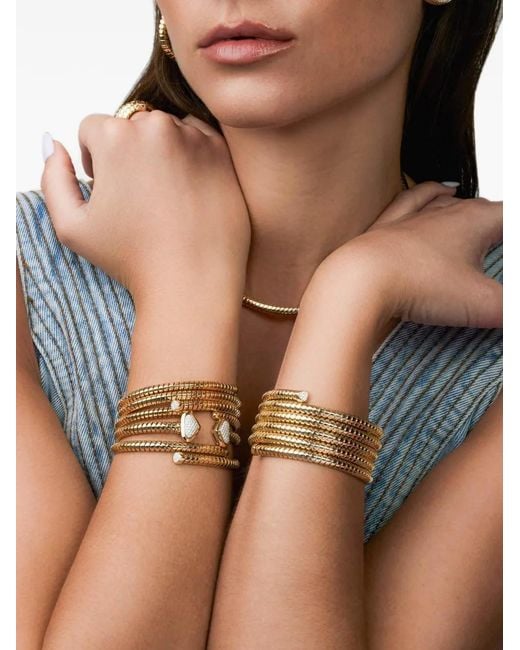 Marina B Brown Trisolina Diamond Bangle