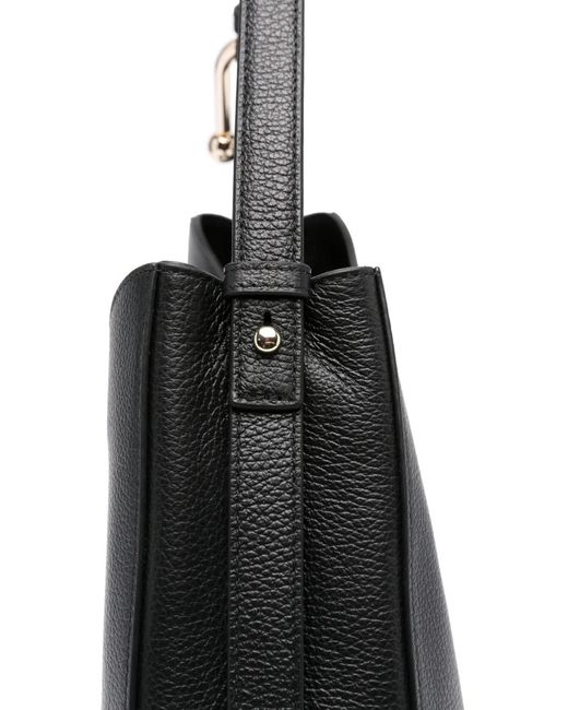 Furla Black Small Nuvola Shoulder Bag