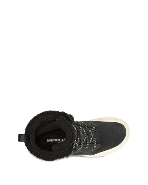 Merrell Black Marquette Lace-Up Ankle Boots