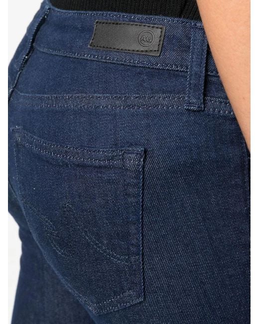 AG Jeans Blue Elasticated Skinny Jeans