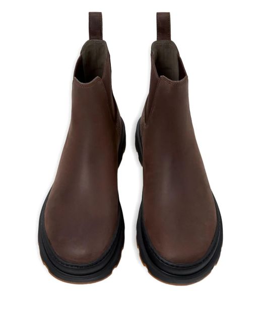 Camper Brown Brutus Elastic-Panels Boots for men