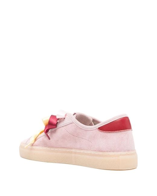 Date Pink Tender Bow Sneakers