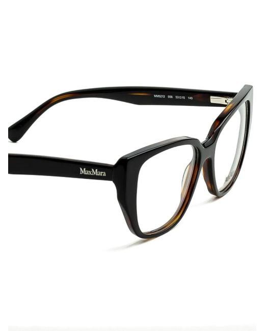 Max Mara Black Cat-Eye-Sonnenbrille
