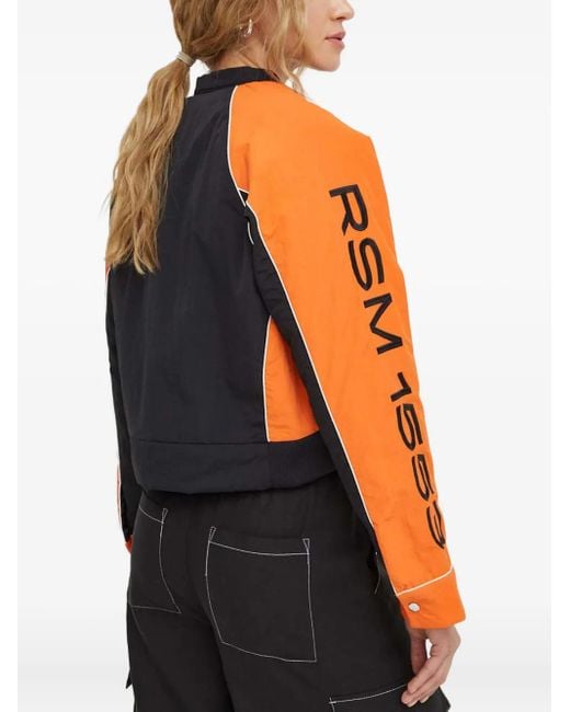 Résumé Blue Zip Detail Jacket