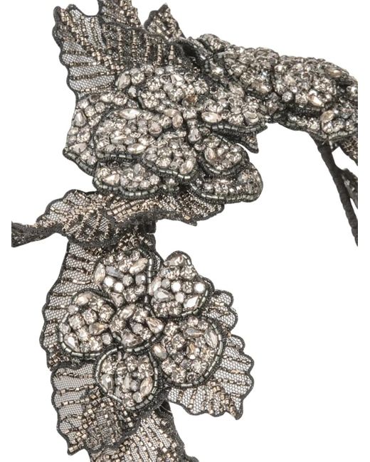 Jennifer Behr White Casablanca Floral Headband