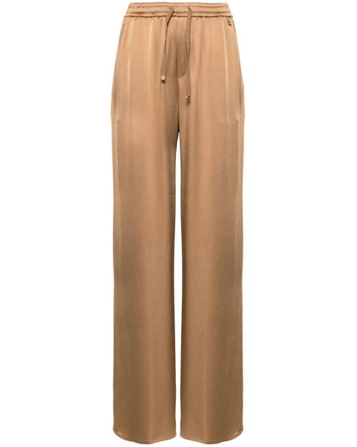 Herno Natural Crepe Trousers