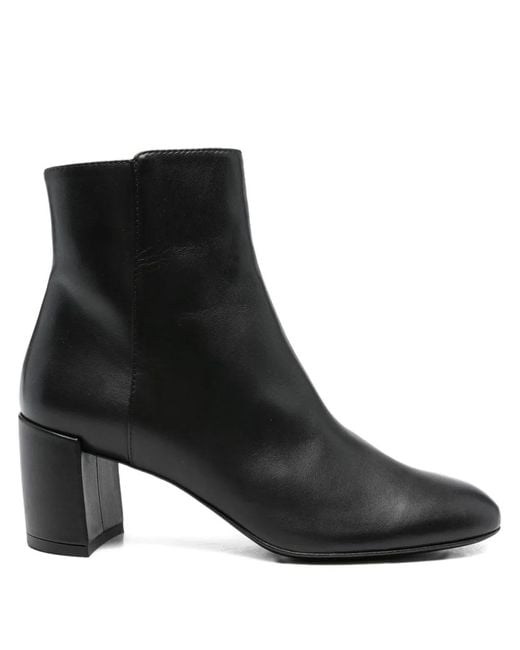 Agl Attilio Giusti Leombruni Black 60Mm Block-Heel Ankle Boots