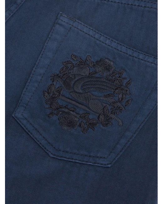 Etro Flared Jeans in het Blue