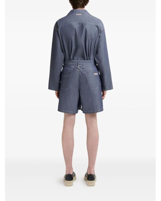 Marni Shorts aus Chambray in Blue für Herren