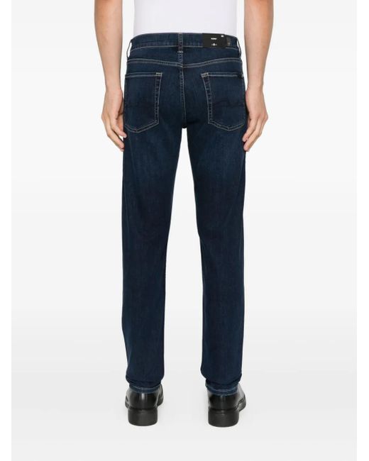 7 For All Mankind Jeans Met Vijf Zakken in het Blue voor heren