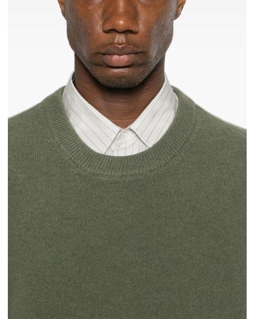 Lemaire Pullover Mit Rundem Ausschnitt in Green für Herren