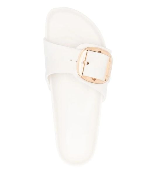 Birkenstock Natural Madrid Big Buckle Eva Eggshell, Eva