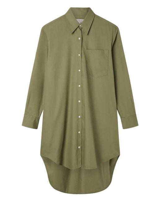 Lee Mathews Mini-Jurk Met Zak in het Green