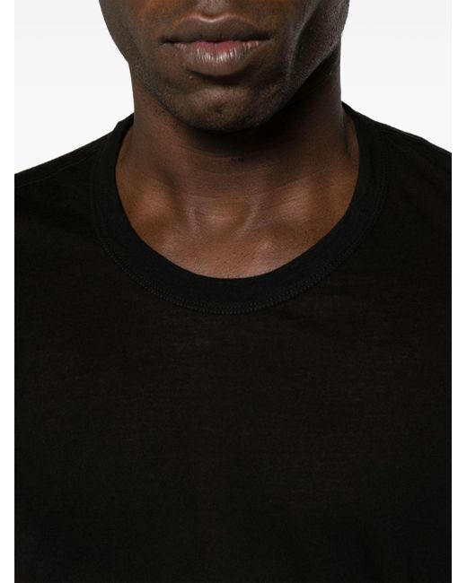 T-shirt di Rick Owens in Black da Uomo