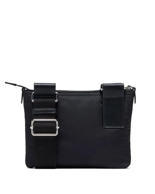 Maison Margiela Black Zip-Up Cross Body Bag Bag