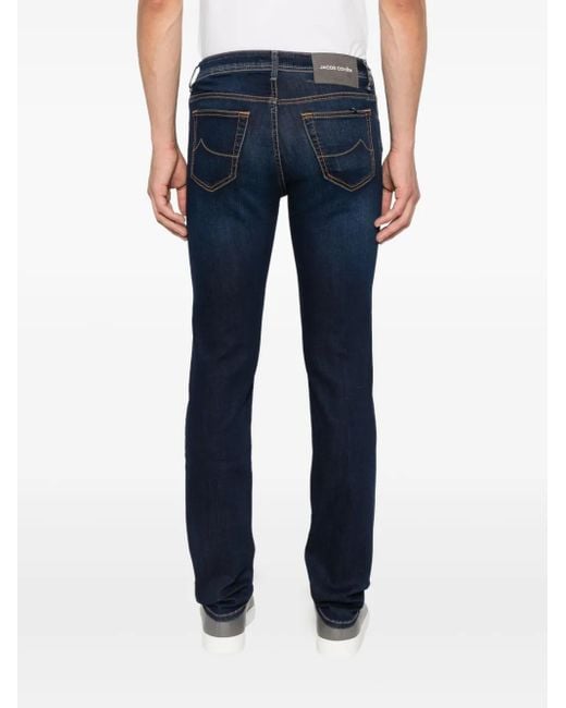 Jacob Cohen Jeans im Five-Pocket-Design in Blue für Herren