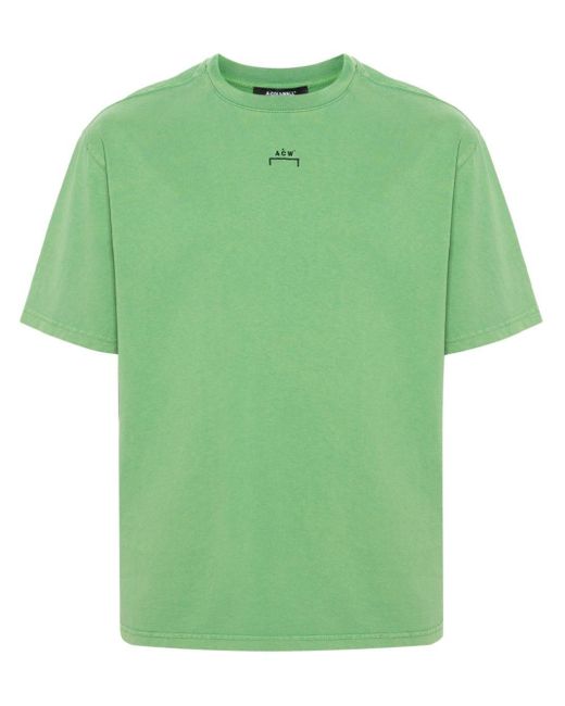 A_COLD_WALL* Green Essential Cotton T-shirt for men