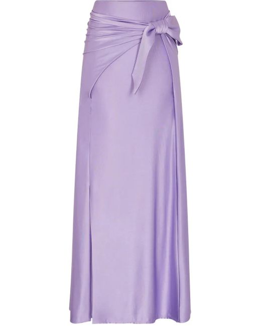 Rabanne マキシスカート Purple