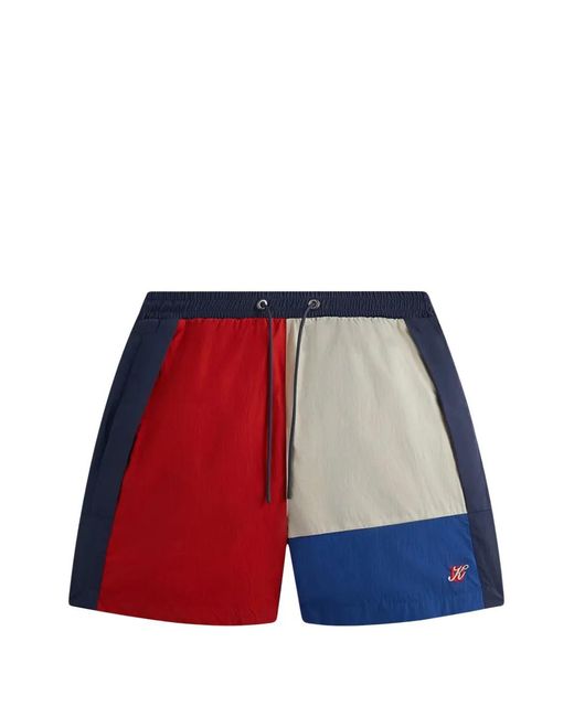 Short À Logo Kith pour homme en coloris Red