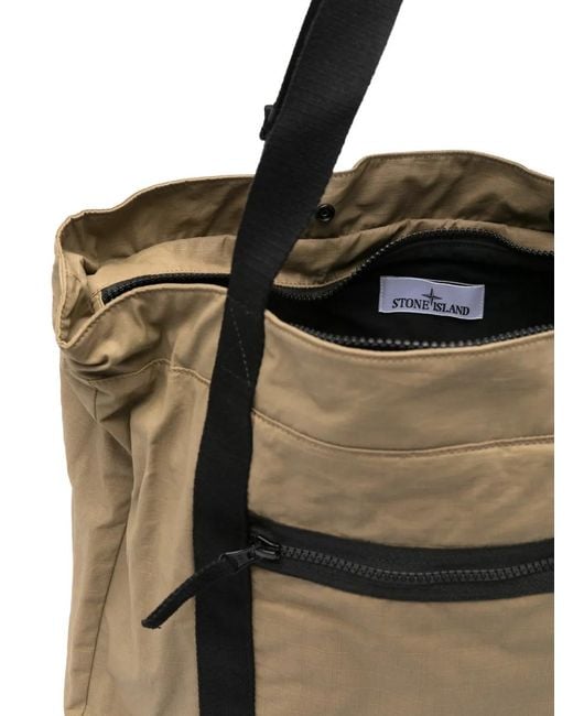 Stone Island Black Borsa for men