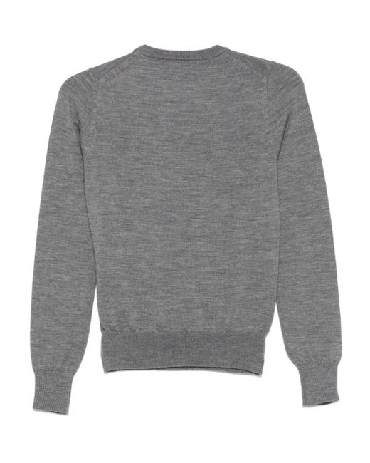 Coperni Gray Clip-Detail Jumper