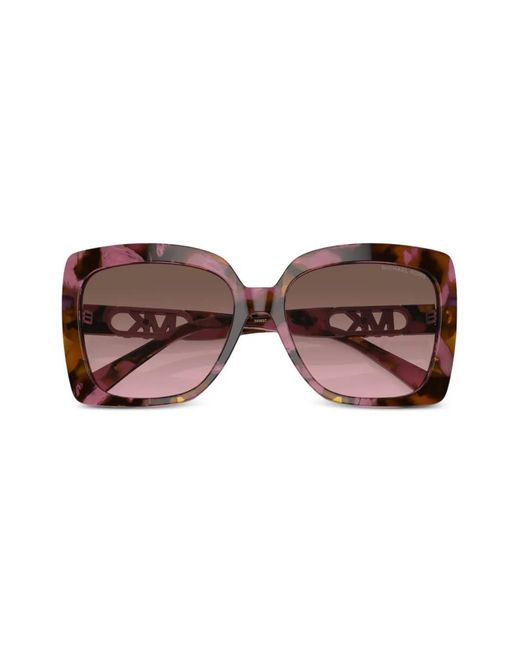 Michael Kors Brown Nice Oversize Square-Frame Sunglasses