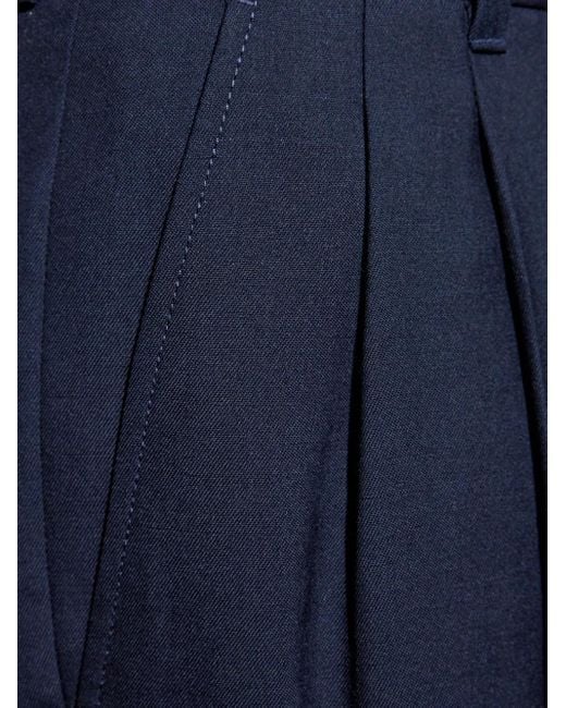 Casablanca Blue Straight Trousers for men