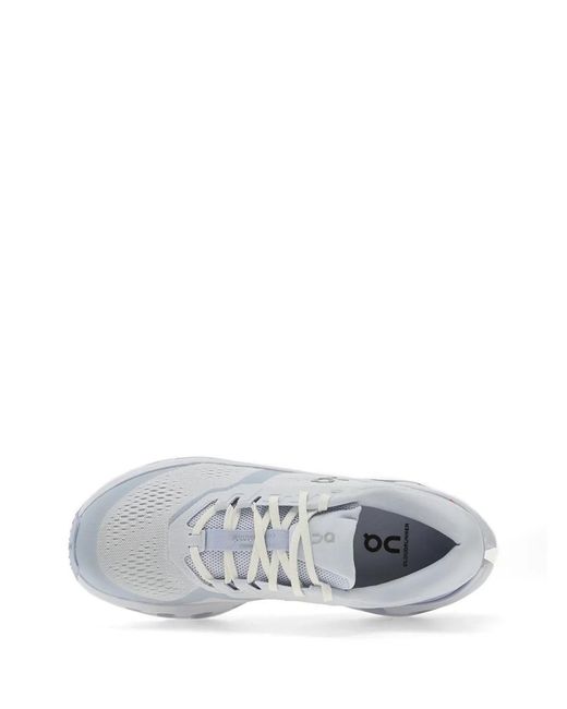 On Shoes White Cloudrunner 3 Sneakers