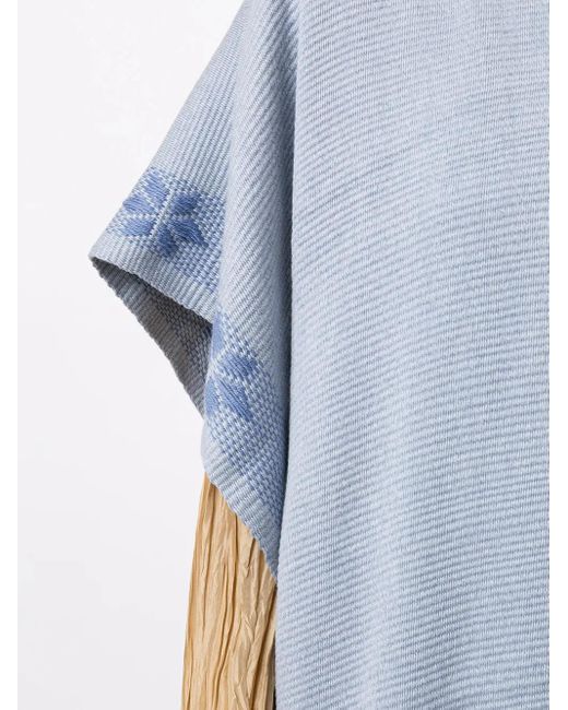 Voz Blue Wangülen Duster Poncho