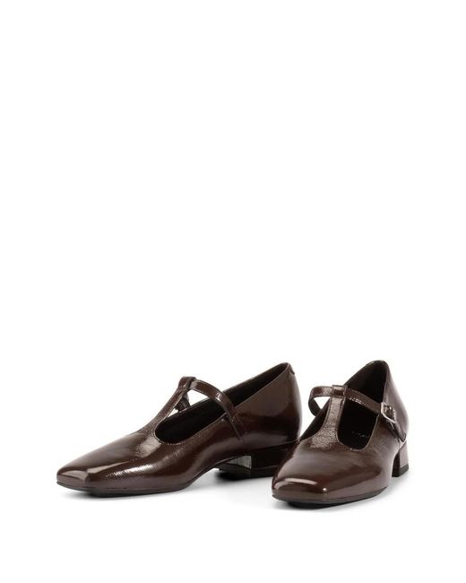 Vagabond White Debbi Square-Toe Pumps