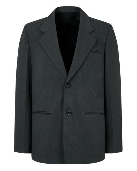 Studio Tomboy X Black Buttoned Tailored Jacket for men