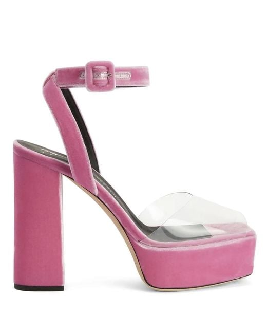 Giuseppe Zanotti Pink Sandals