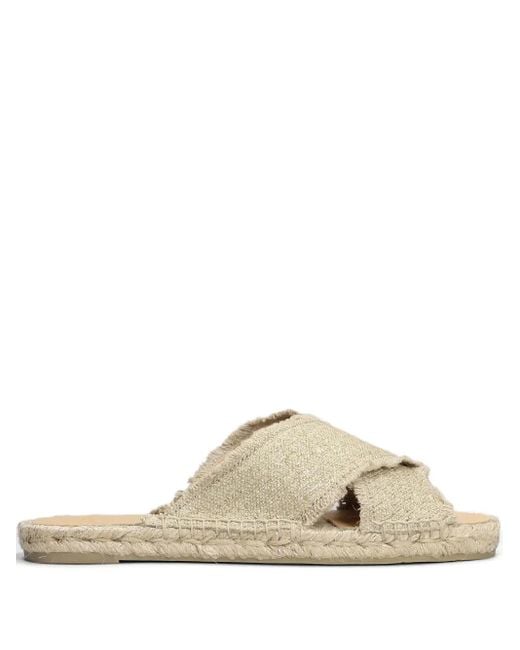 Castaner Palmera Espadrilles Metallic