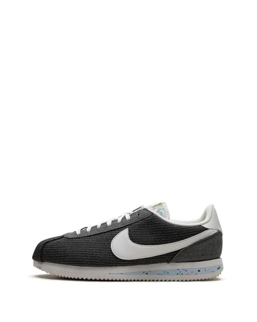 Nike Black Classic Cortez "Recycled Canvas" Sneakers
