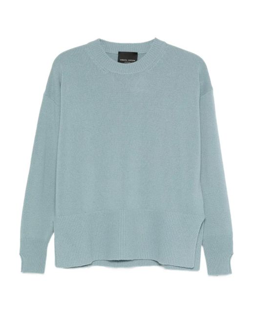 Roberto Collina Blue Crew Neck Sweater